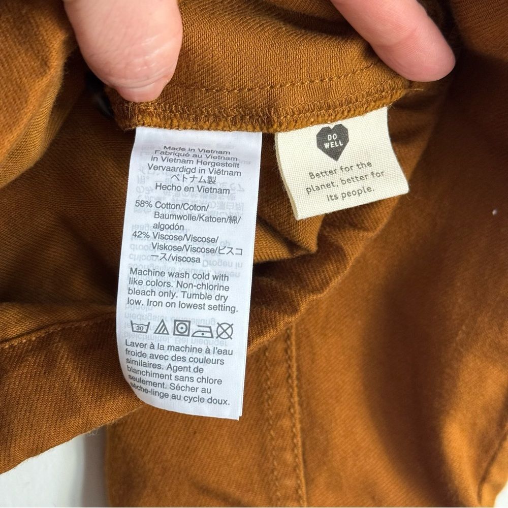 Madewell Beachmont Jacket Button Front - Dried Cedar (Brown) | Size S - Picture 9 of 9